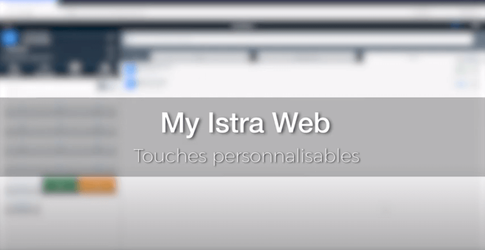 My Istra Web - Touches personnalisables