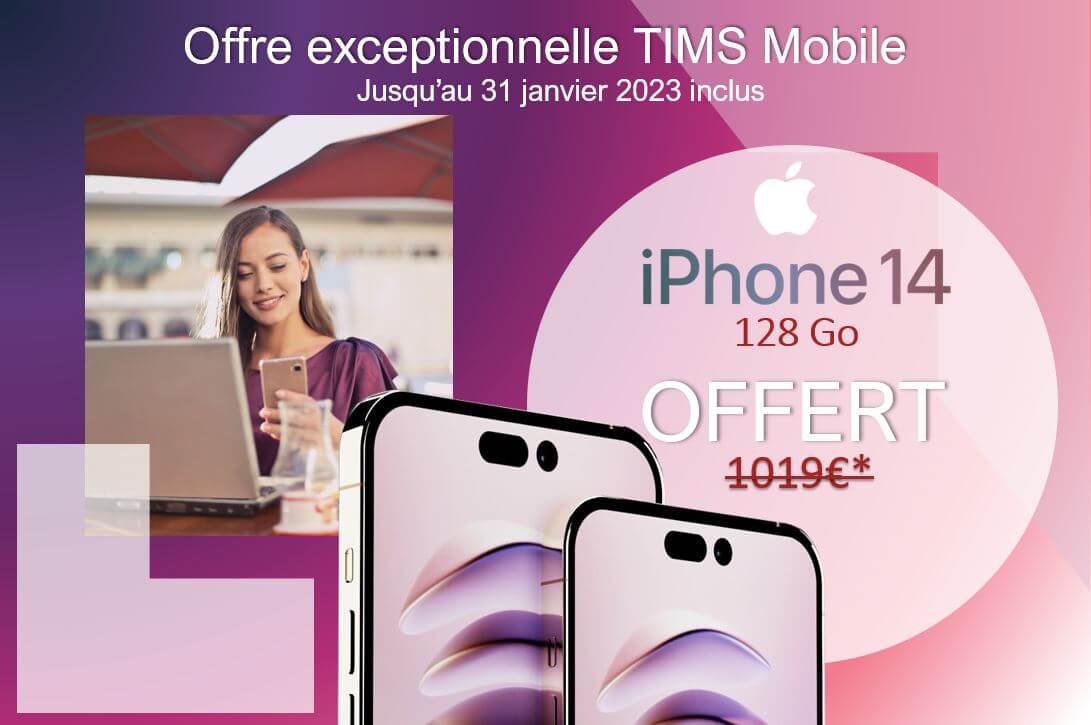 Lire la suite à propos de l’article OFFRE EXCEPTIONNELLE IPHONE 14 128GO OFFERT!